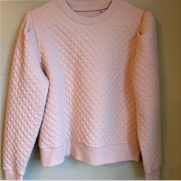 Walter Hagen Sweaters - WALTER HAGEN Pink Quilted Sweatshirt